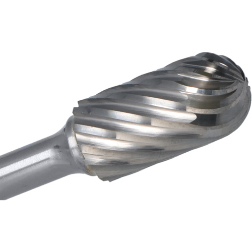 1847 Cylindrical Ball Nose Burr, SC-3, 3/8" Dia., 3/4" Depth of Cut Auto-Cam