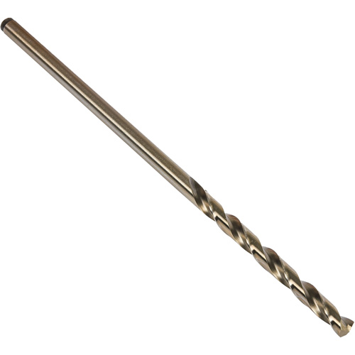 Extra Length Aircraft Extension Drill Bit, #3, High Speed Cobalt, 2-1/2" Flute, 135° Point Auto-Cam