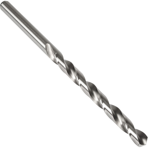 Taper Length Drill Bit, C, High Speed Steel, 3-3/4" Flute, 118° Point Auto-Cam