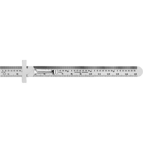 R&egrave;gle flexible de pr&eacute;cision &eacute;conomique, 6" lo, Acier Auto-Cam