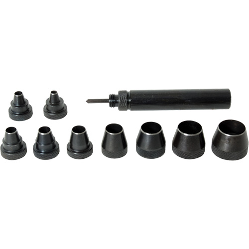 Professional Gasket Punch Set, 10 Pieces Auto-Cam
