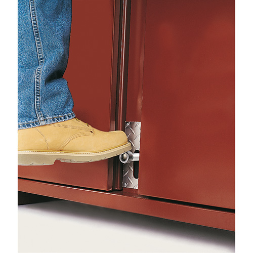 Armoire &agrave; tablettes Jobsite, Acier, 47,5 pi³, Rouge Auto-Cam