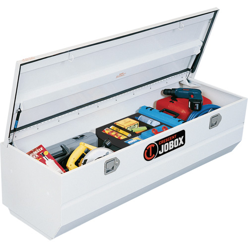 Coffre &agrave; outils robuste pour camion, 20-1/4" x 58-1/2" x 19", Acier, Beige/Noir/Bleu/Brun/Vert/Gris/Orange/Rouge/Argent/Havane/Jaune Auto-Cam