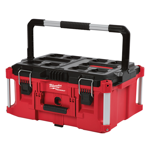 Grande boîte &agrave; outils Packout, 22" x 16" x 11", Noir/Rouge Auto-Cam