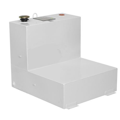 R&eacute;servoir de transfert pour carburant en acier, Acier, Capacit&eacute; 48 gal., Blanc Auto-Cam