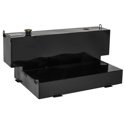 R&eacute;servoir de transfert pour carburant en acier, Acier, Capacit&eacute; 100 gal., Noir Auto-Cam