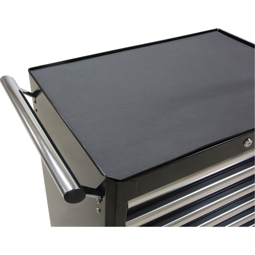 Chariot &agrave; outils industriel, 7 tiroirs, 27" la x 18-3/4" p x 39" h, Noir Auto-Cam