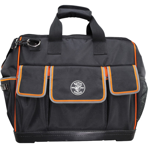 Sac &agrave; outils avec grande ouverture Tradesman Pro, Nylon balistique, 42 pochettes, Noir Auto-Cam