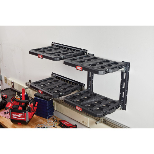 Vertical E-Track for Packout Racking Shelves Auto-Cam