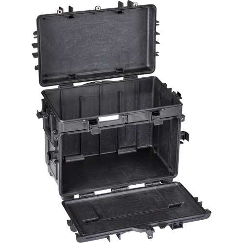 Military Mobile Tool Chest With Drawers, 22-4/5" W x 15" D x 18" H, Black Auto-Cam
