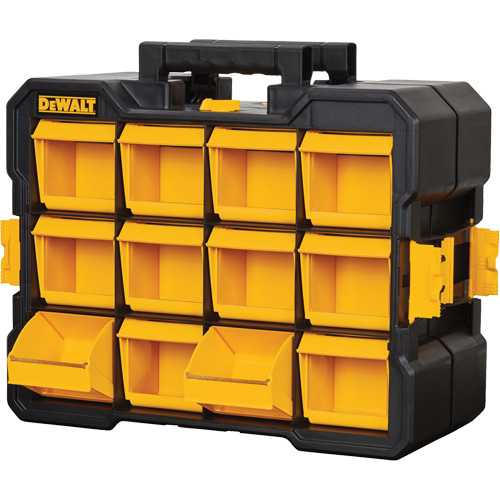 Organisateur Flip-Bin, 3-7/8" la x 17-3/4" p x 13-7/8" h, Noir/Jaune Auto-Cam