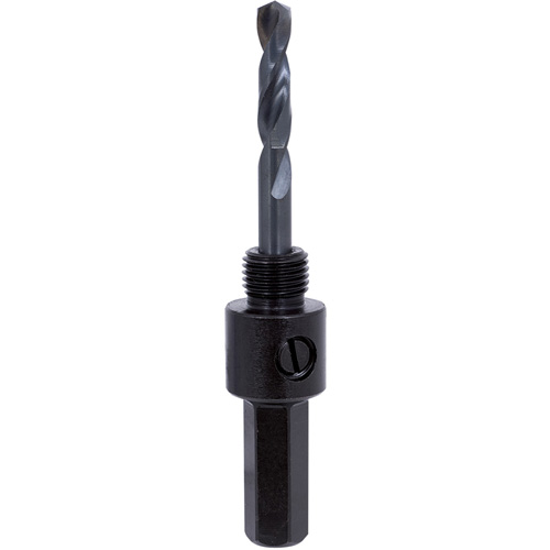 Hex Holesaw Arbor, 9/16" - 1-3/16", 7/16" Shank Auto-Cam