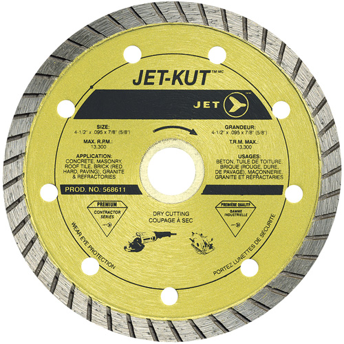 JET-KUT Premium Turbo Diamond Blade Auto-Cam