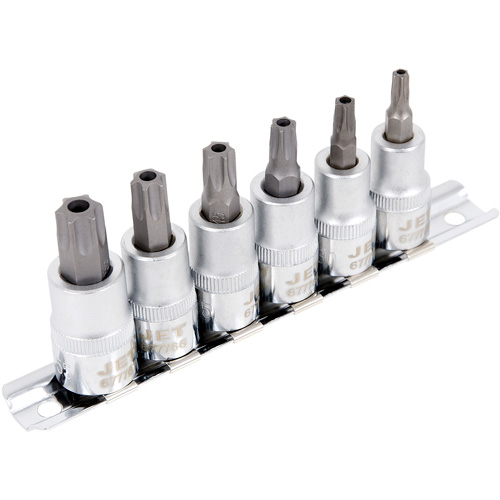 Jeu de douilles &agrave; embout inviolables SS386TB, Torx inviolable, Prise 3/8", 6 mr Auto-Cam