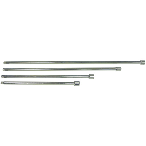 Jeu de barres rallonges SE12-4S, Prise de 1/2", Fini Chrome, 4 M Auto-Cam