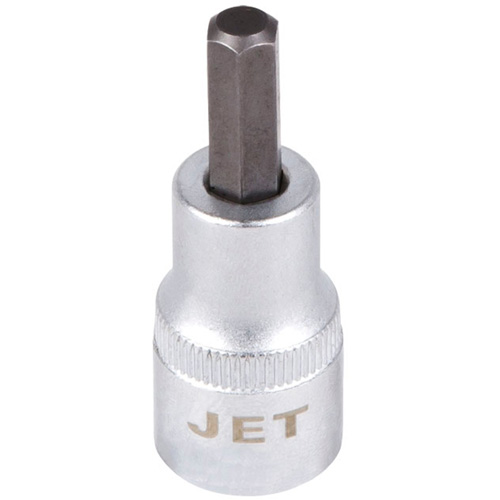 Bit Socket, Hex, 1/8" x 2" L, 3/8" Drive Auto-Cam