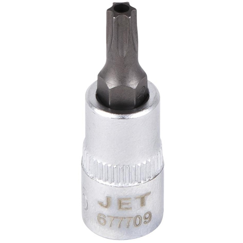 Tamperproof Bit Socket, Torx&reg; Tamper, T-25 x 2" L, 3/8" Drive Auto-Cam