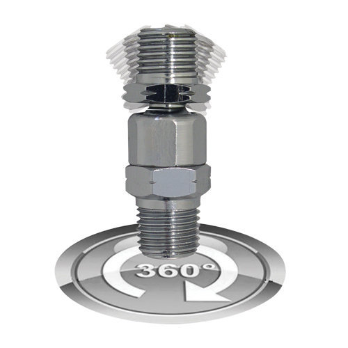 30° Free Angle Fittings, 1/4" Auto-Cam