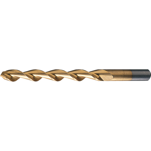 Parabolic Flute Jobber Length Drill Bits, High Speed Steel, 1/16", 1-7/8" L, 7/8" Flute, 118° Point Angle Auto-Cam