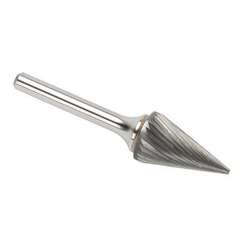 Solid Carbide Burrs - Pointed Cone Shape Auto-Cam