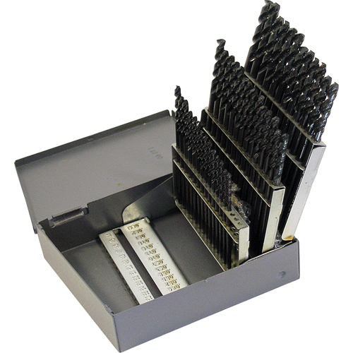 Drill Sets, 29 Pieces, High Speed Steel Auto-Cam