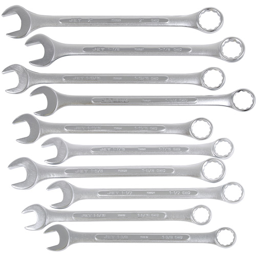 JCW-10-2 10-Piece Combination Wrench Set, 10 Pieces, Imperial Auto-Cam