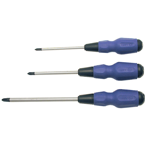 Phillips TORQUE DRIVE&reg; Screwdriver, #1, 4" L, Cushion Grip Handle Auto-Cam