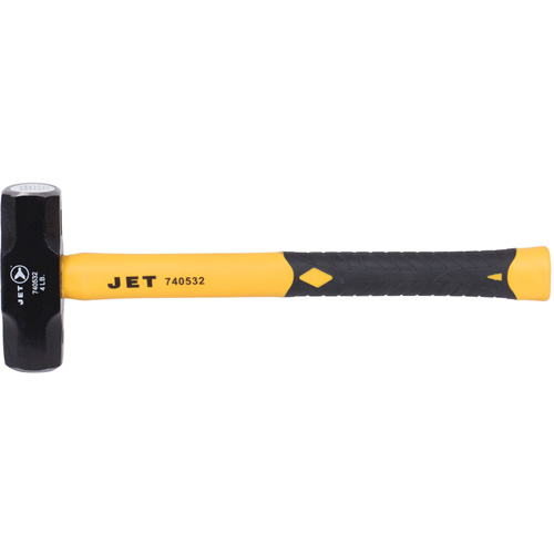 Heavy-Duty Sledge Hammer, 4 lbs., 16", Fibreglass Handle Auto-Cam