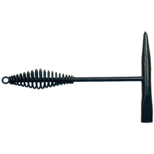 Flux Chipping Hammer, 9-1/4", Steel Auto-Cam