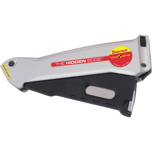 Couteau Hidden Edge, 19 mm, Acier, Prise en Aluminium Auto-Cam