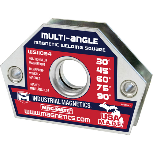 &eacute;querres de soudage magn&eacute;tiques, 4-3/8" lo x 3/4" la x 3" h, 55 lb Auto-Cam