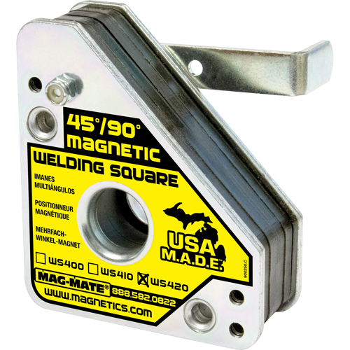 &eacute;querres de soudage magn&eacute;tiques, 3-3/4" lo x 1-1/2" la x 4-3/8" h, 150 lb Auto-Cam