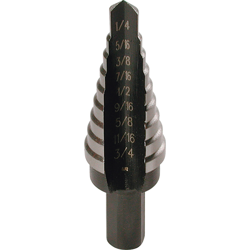 Step Drills, 1/16" Increments Auto-Cam