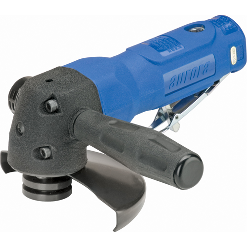 Pneumatic Angle Grinder, 5" Wheel, 1/4" NPT Inlet, 10000 RPM Auto-Cam