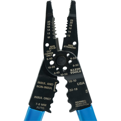 Outils polyvalents &agrave; bec long, 8-1/4" lo, 10 - 22 AWG Auto-Cam