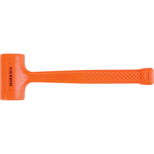 Dead Blow Hammer, 8 oz., Textured Grip, 10-1/2" L Auto-Cam
