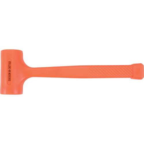 Dead Blow Hammer, 24 oz., Textured Grip, 12-3/4" L Auto-Cam