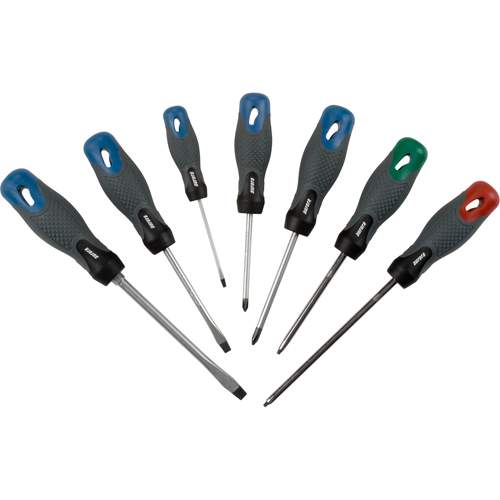 Screwdriver Set, 7 Pcs. Auto-Cam
