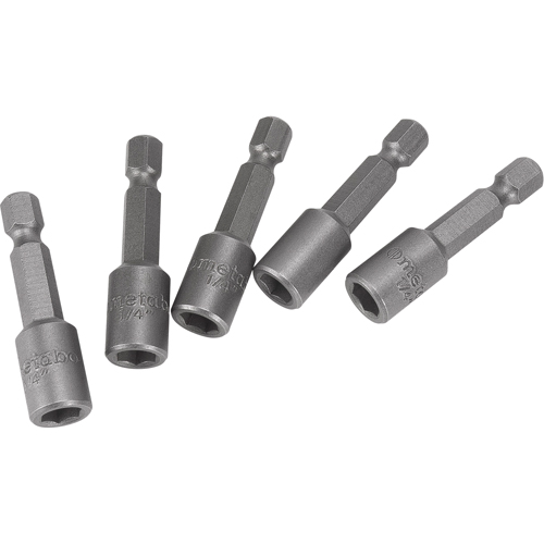 Nutsetters, 1/4" Tip, 1/4" Drive, 1-5/8" L, Magnetic Auto-Cam