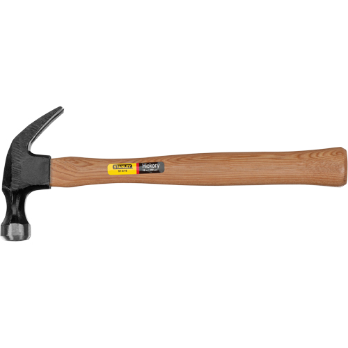 Hammer, 16 oz., Wood Handle, 5-6/25" L Auto-Cam