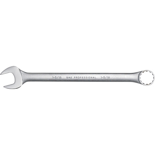 Combination Wrench, 12 Point, 1-5/16", Satin Finish Auto-Cam