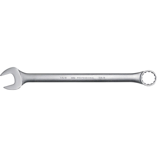 Combination Wrench, 12 Point, 1-5/8", Satin Finish Auto-Cam