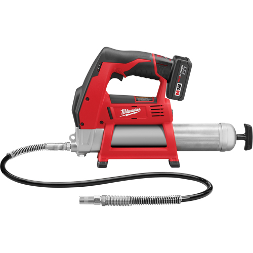 M12 Cordless Grease Gun Kit, Lithium-Ion, 12 V Auto-Cam