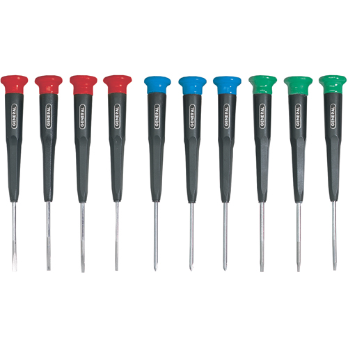 Mini Screwdriver Sets, 10 Pcs. Auto-Cam