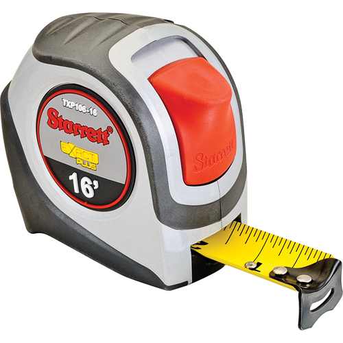 Exact Plus Pocket Tape, 1" x 16', 1/16" Graduations Auto-Cam