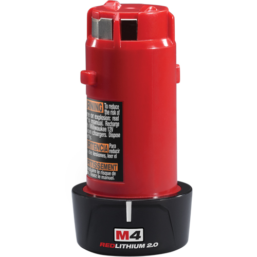 Blocs-piles M4 Redlithium, Lithium-ion, 4 V, 2 A Auto-Cam