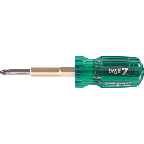 Dash 7 Multi-Bit Screwdrivers, 2" L Auto-Cam