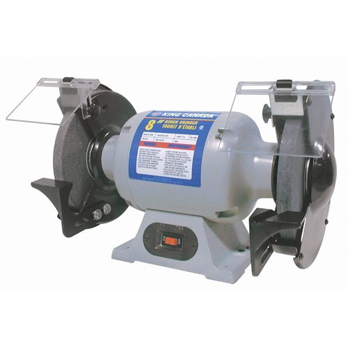 Bench Grinders, 8" Wheel Diameter, 1-1/2 HP, 3450 RPM Auto-Cam