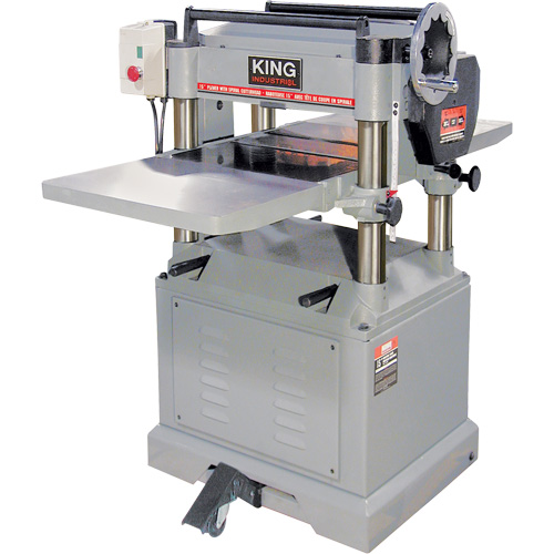 Planers- Spiral cutterhead, 42" W x 32-1/2" L x 45" H Auto-Cam