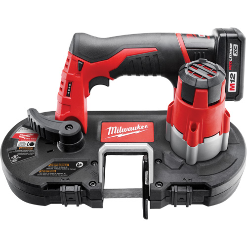 Trousse de scie &agrave; ruban sous-compacte sans fil M12, 12 V, 1-5/8" Capacit&eacute; Auto-Cam